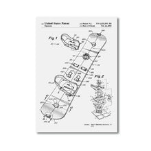 Load image into Gallery viewer, Snowboard Patent