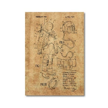 Load image into Gallery viewer, Astronaut Space Suit Patent